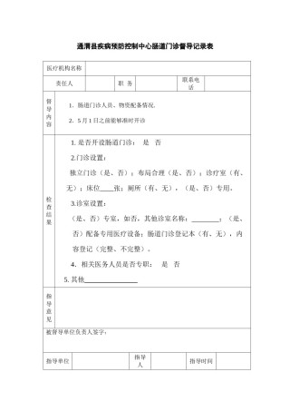 2022年医学专题—肠道门诊督导表.docx