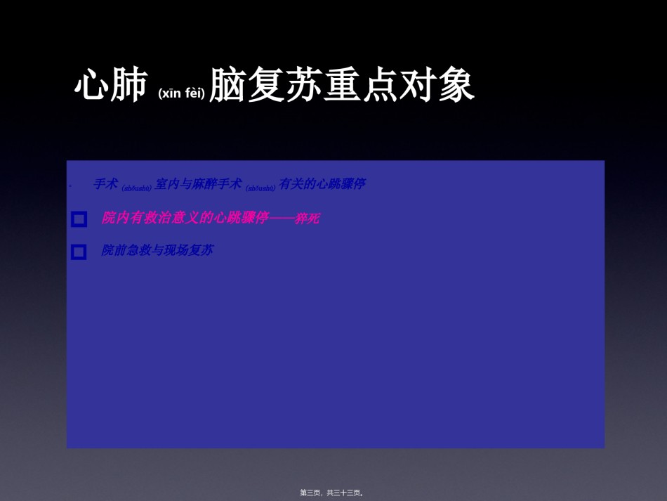 2022年医学专题—病房里的心肺复苏素材.ppt_第3页