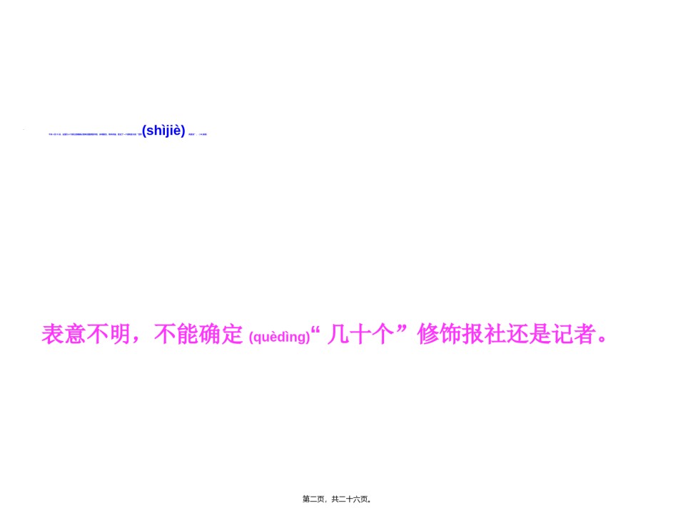 2022年医学专题—病句(五.表意不明和六.不合逻辑)(7.30).ppt_第2页