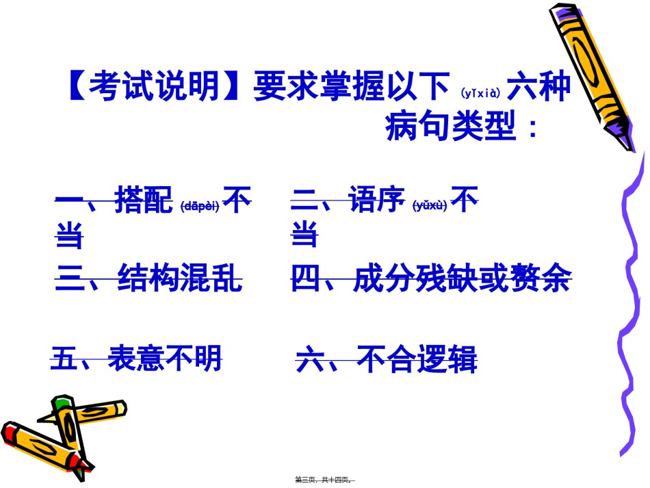 2022年医学专题—病句之搭配不当.ppt_第3页