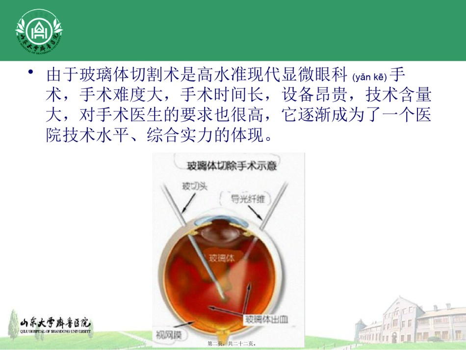 2022年医学专题—玻璃体切割术适应征.pptx_第2页