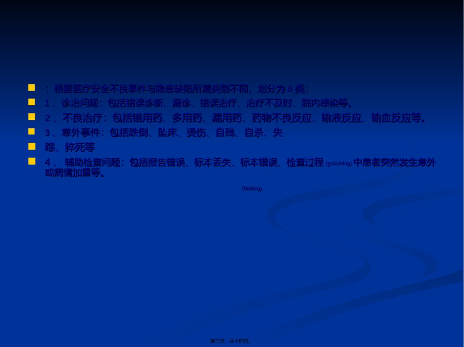 2022年医学专题—不良事件上报与医患沟通技巧.ppt_第3页