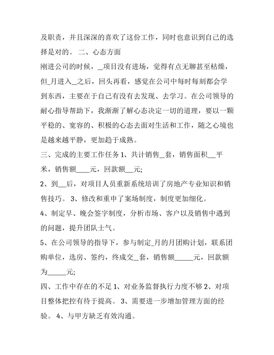 销售员工个人述职报告(销售副总(5篇)_第3页