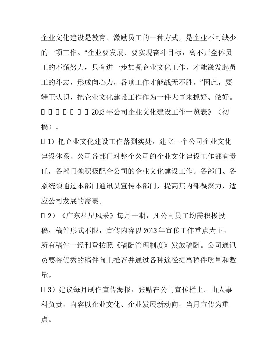 公司企业文化设计方案 公司企业文化设计方案范本(5篇)_第2页