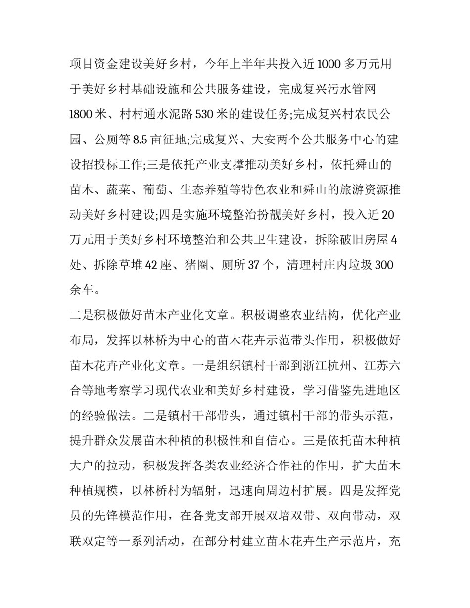 乡镇政府年终工作总结及思路汇报 乡镇年度工作总结及明年工作计划(十三篇)_第2页