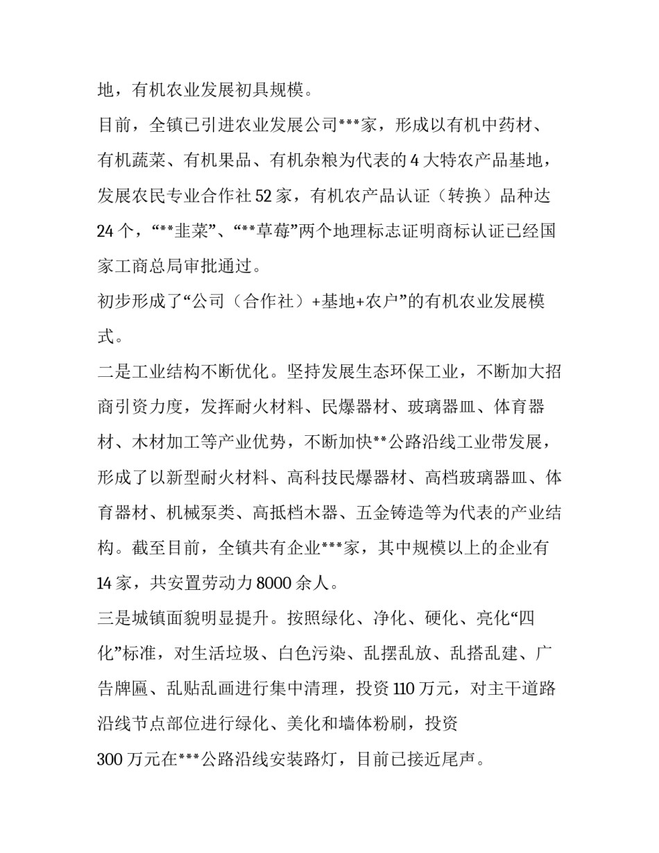 2023年乡镇书记述职报告 2023年度述职述报告乡镇(四篇)_第3页