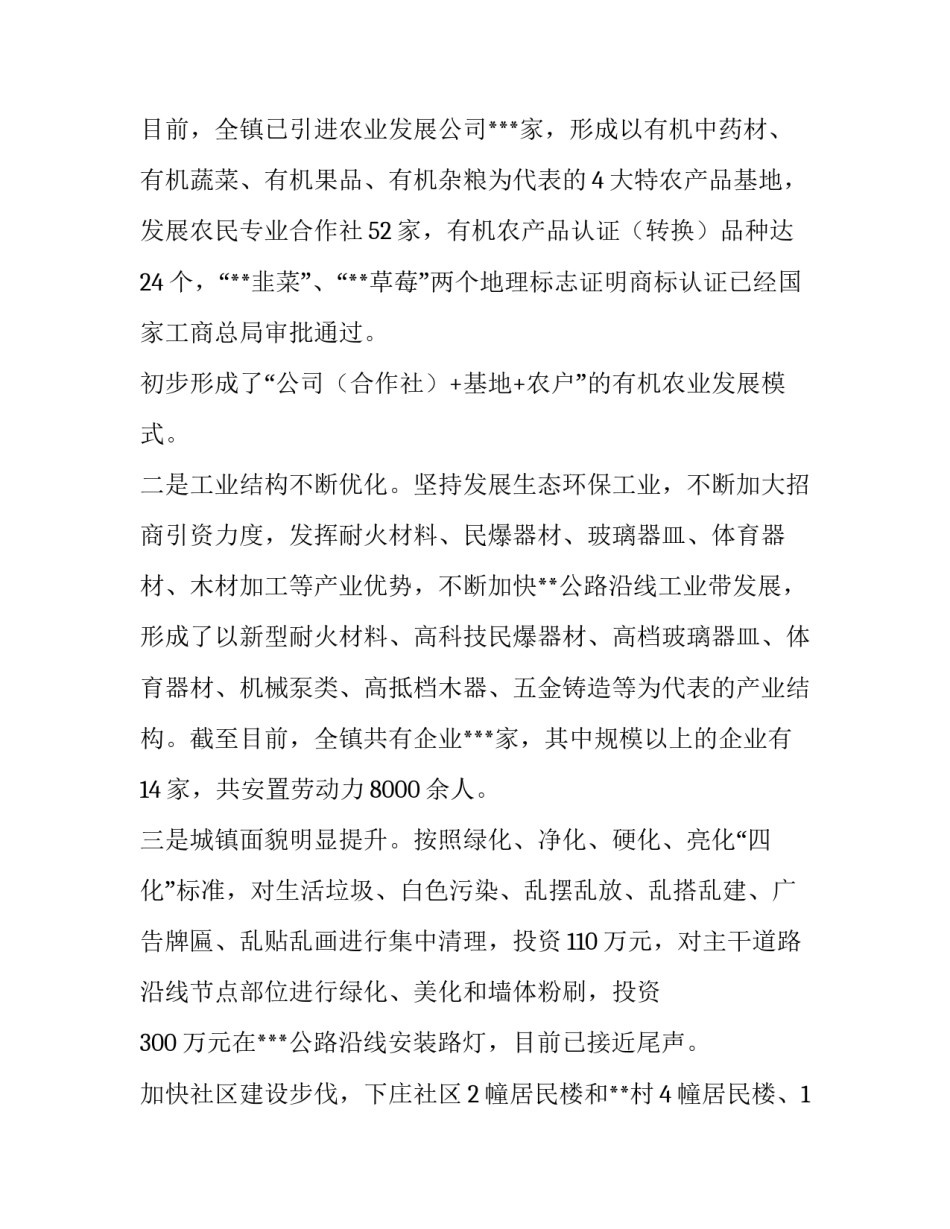 乡镇副镇长个人述职报告 乡镇长个人年度述职报告(4篇)_第3页