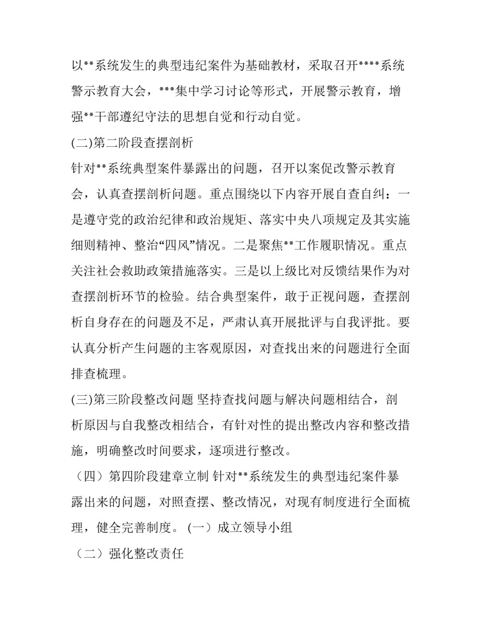 以案促改方案如何写 以案促改计划表(7篇)_第2页