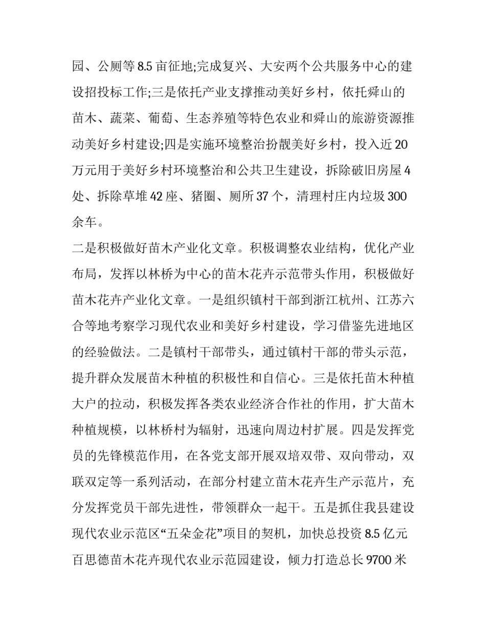 镇政府日常材料范文 镇政府工作内容(9篇)_第2页