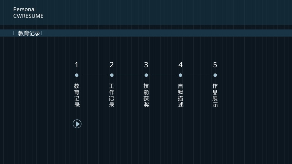 个人简历33.pptx_第3页