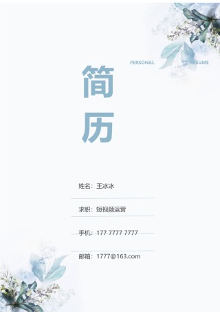 个人简历模版三页04.docx