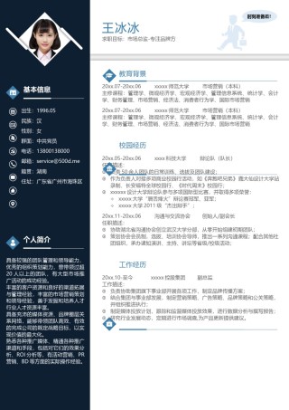 个人简历模版双页版24.docx