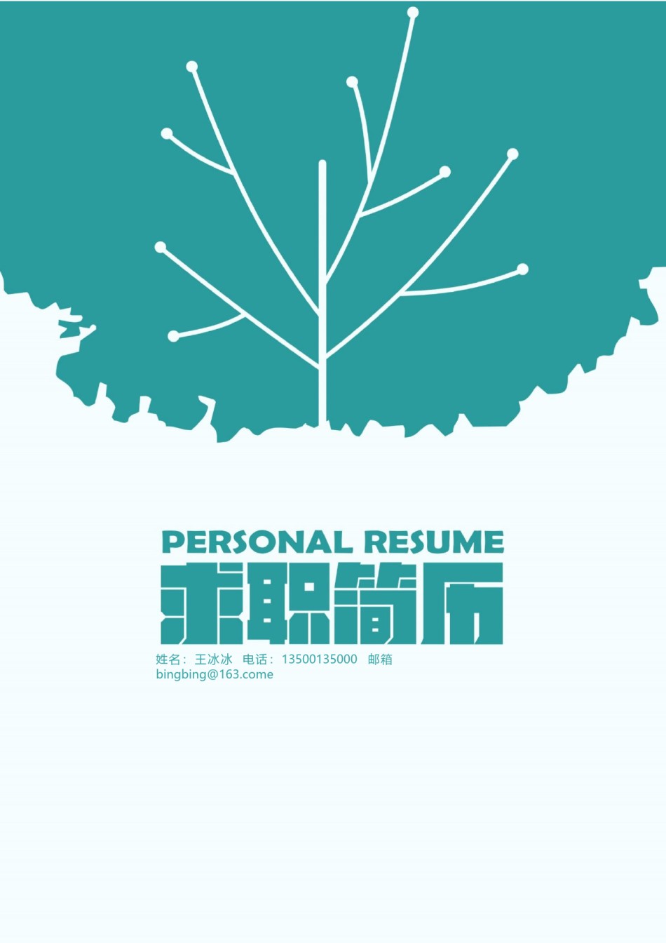 个人简历模版四页版38.docx_第1页