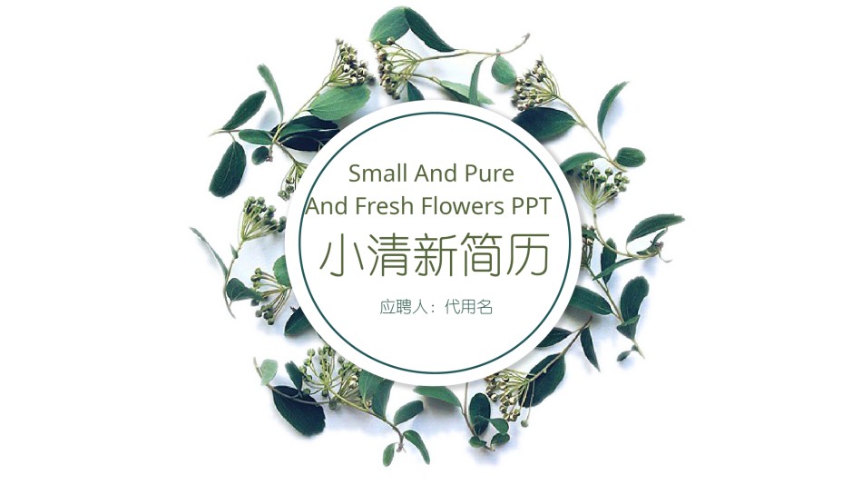 清新文艺21.pptx_第1页
