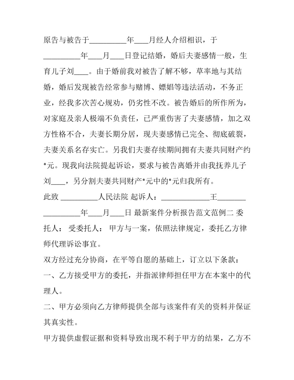 案件分析报告范文范例 案件数据分析报告怎么写(3篇)_第2页