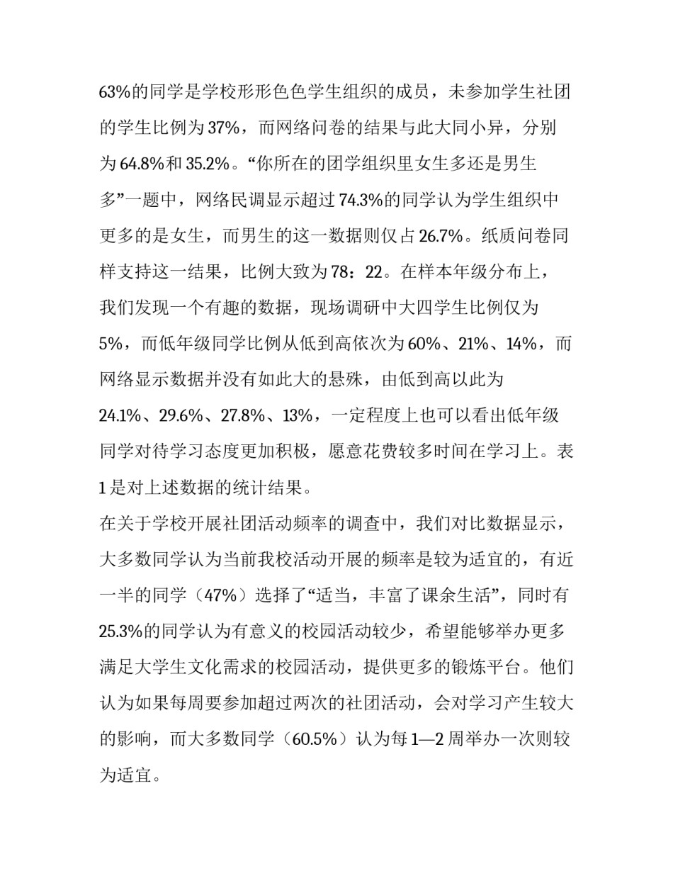 大学生参加社团活动积极性调查_第3页