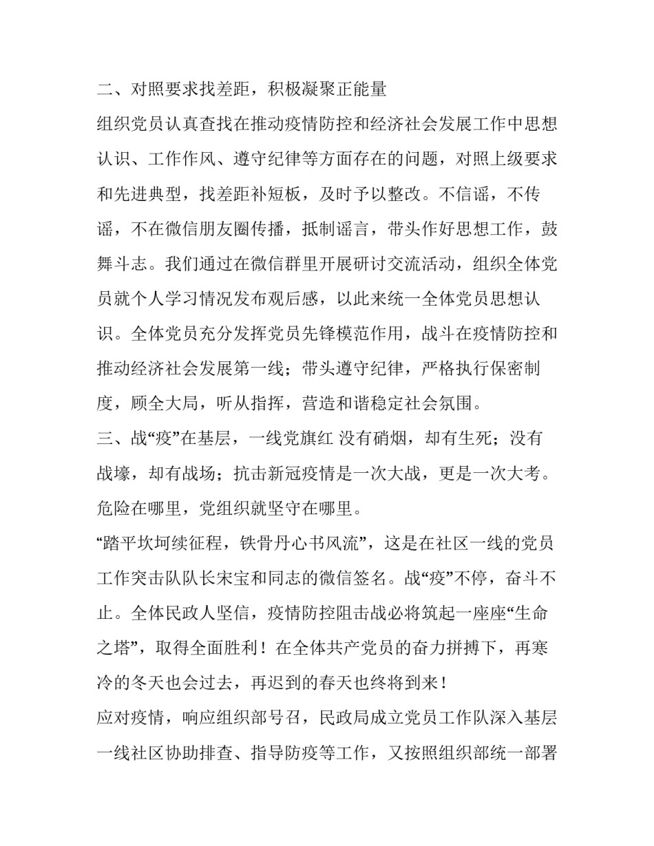 2020年“我为党旗添光彩”党日活动总结_2019党日活动总结_第2页