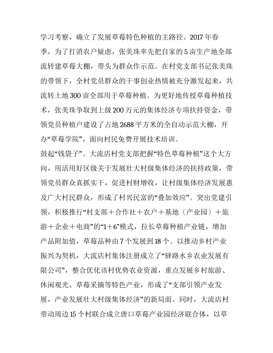 山东任城：党建引领乡村振兴的“大流店路径”_党建为乡村振兴_第2页