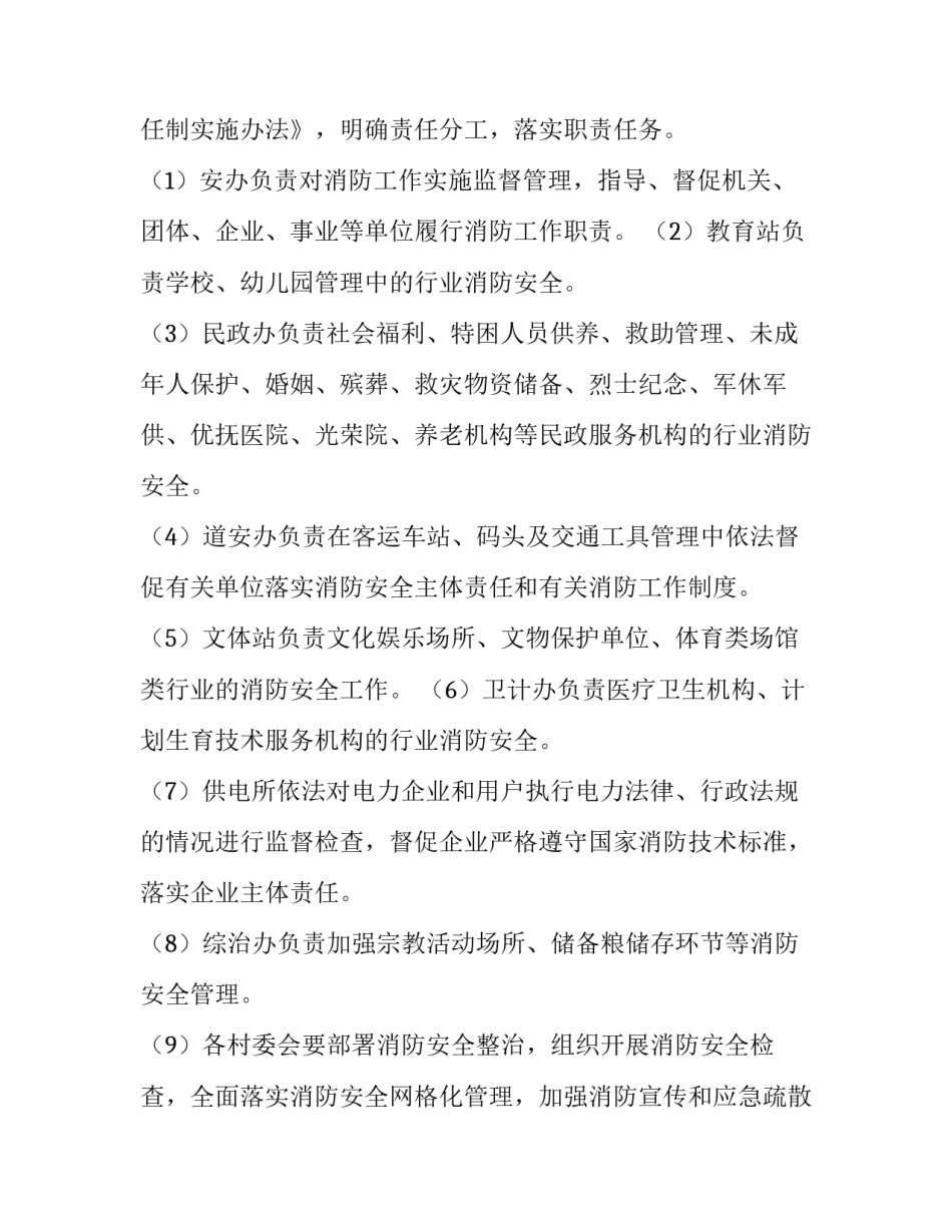 消防安全专项整治方案5篇_第2页