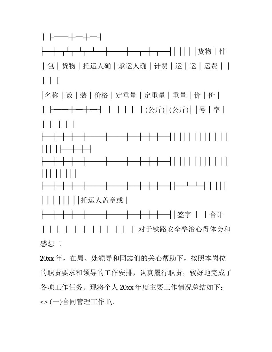 铁路安全整治心得体会和感想 铁路安全整治心得体会和感想作文(5篇)_第3页