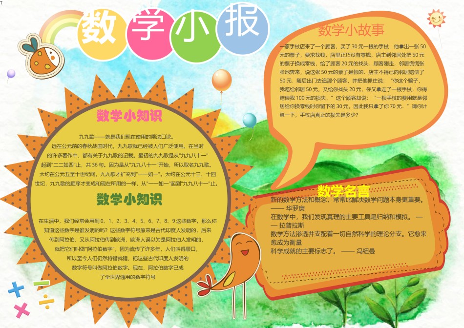 数学学科小报8.docx_第2页
