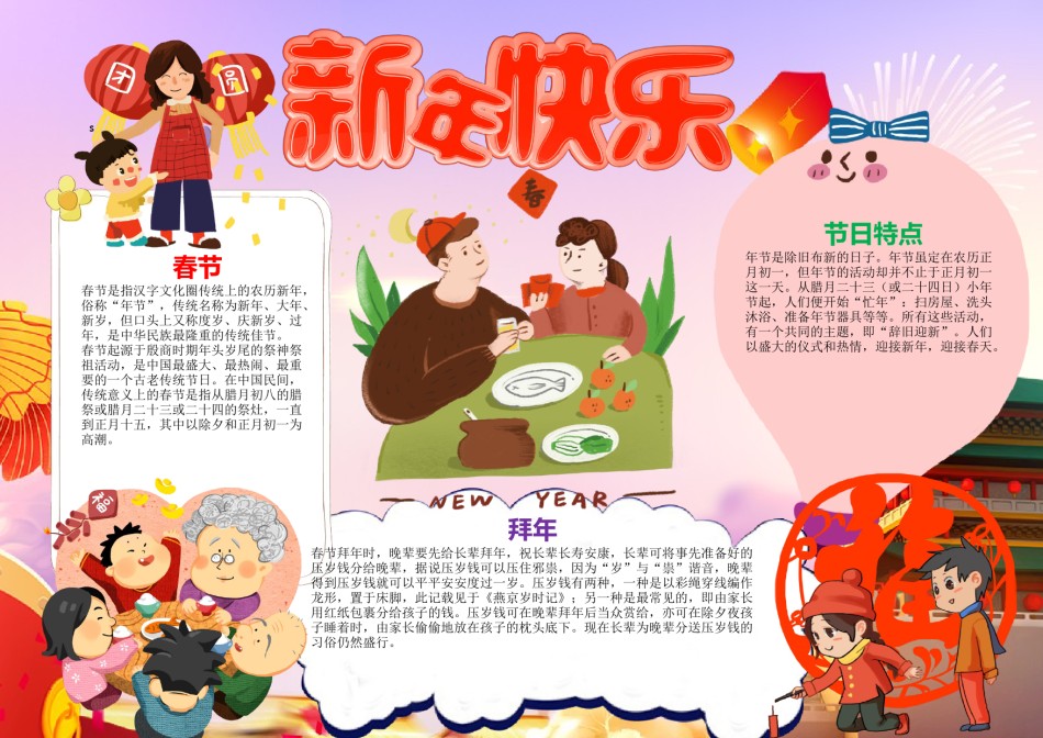 猪年手抄报3 .docx_第1页