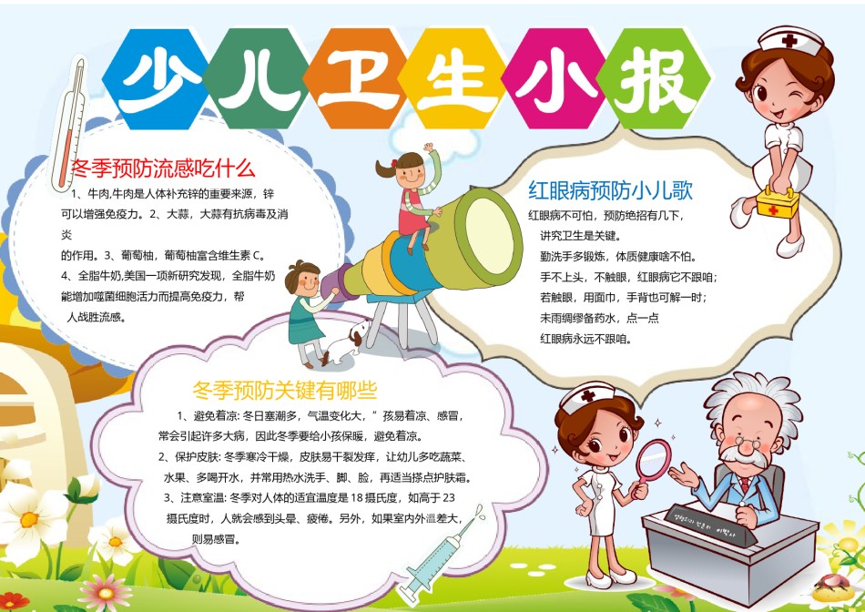 少儿卫生小报8.docx_第1页