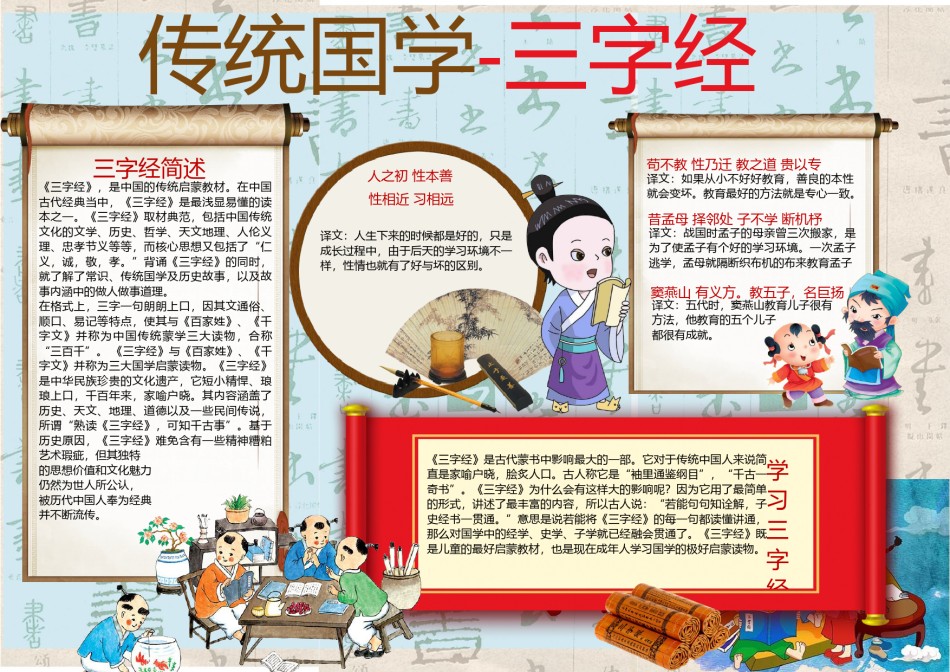 三字经小报 3.docx_第1页