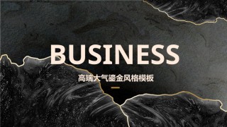 business鎏金风格.pptx