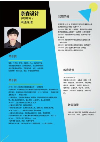 个人简历模板单页 (106).docx