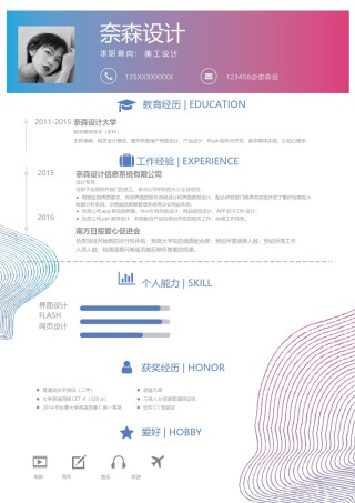 个人简历模板单页 (28).docx