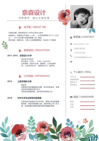 个人简历模板单页 (29).docx