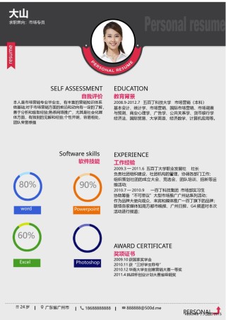 个人简历模板创意三页四页 (1).docx