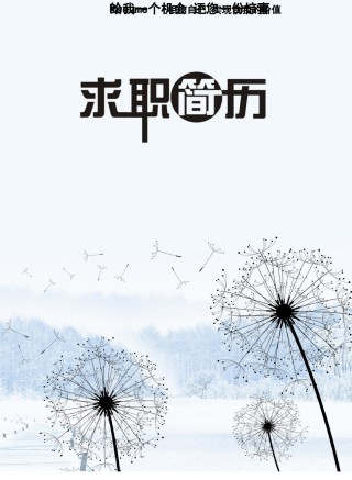 个人简历模板创意三页四页 (7).doc