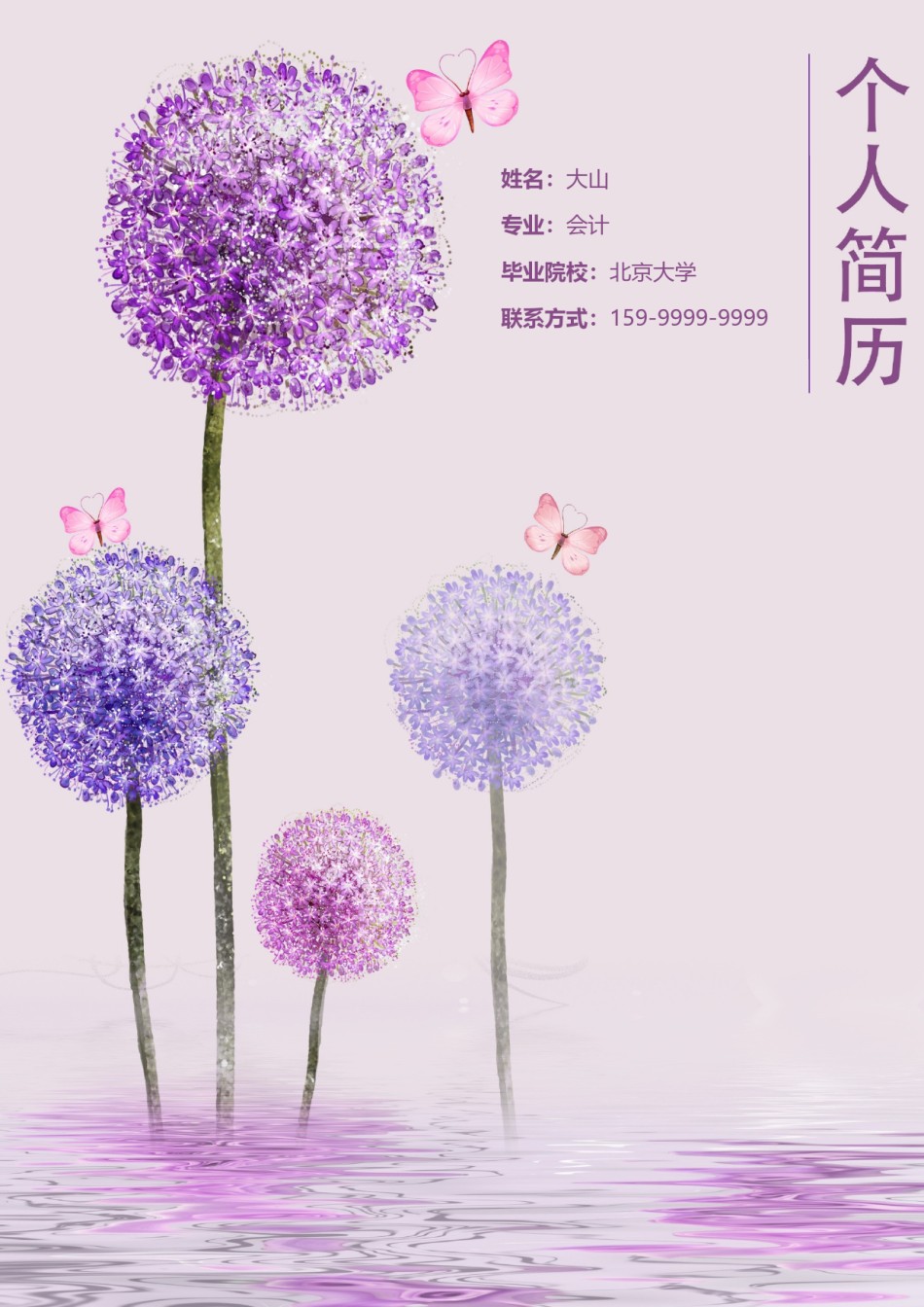 个人简历模板创意三页四页 (6).doc_第1页