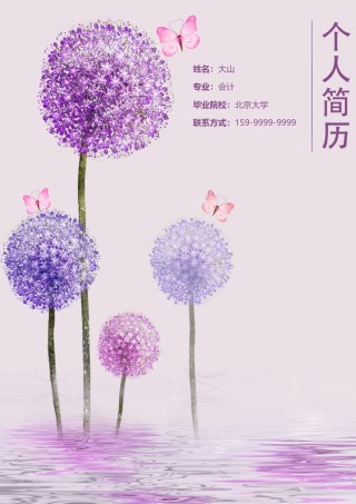 个人简历模板创意三页四页 (6).doc