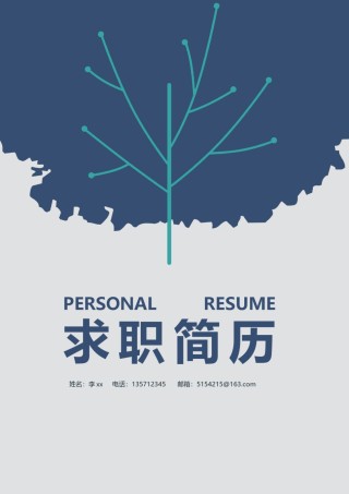 个人简历模板精选风格 (8).doc