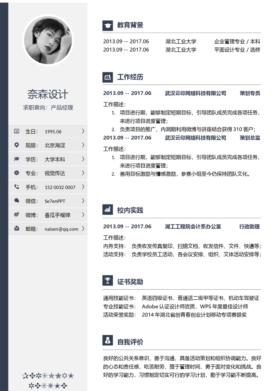 个人简历模板综合高端版 (53).docx_第2页