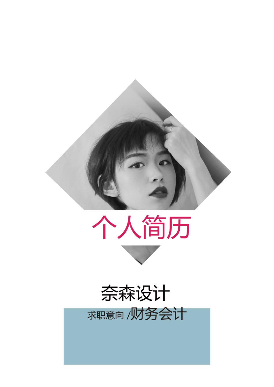 个人简历模板综合高端版 (23).docx_第1页