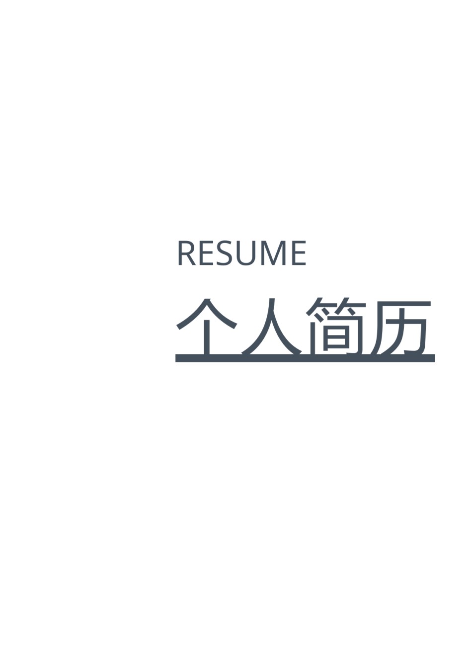 个人简历模板综合高端版 (3).docx_第1页