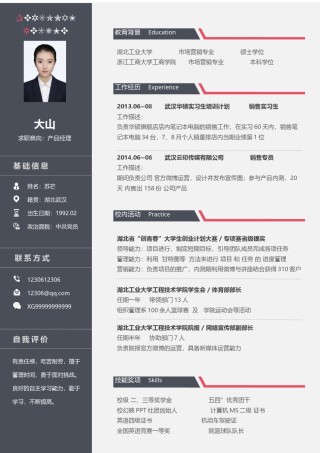 稳重大气个人简历模板单页 (2).docx