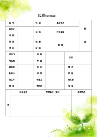 双页简历表格-3.doc