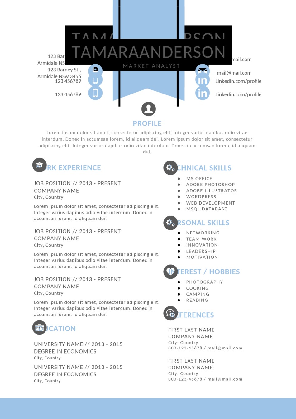 英文简历模板双页 (6).docx_第2页
