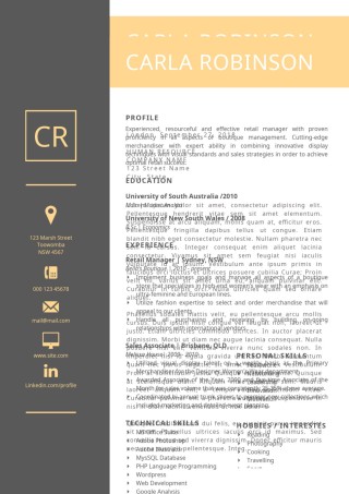 英文简历模板双页 (7).docx