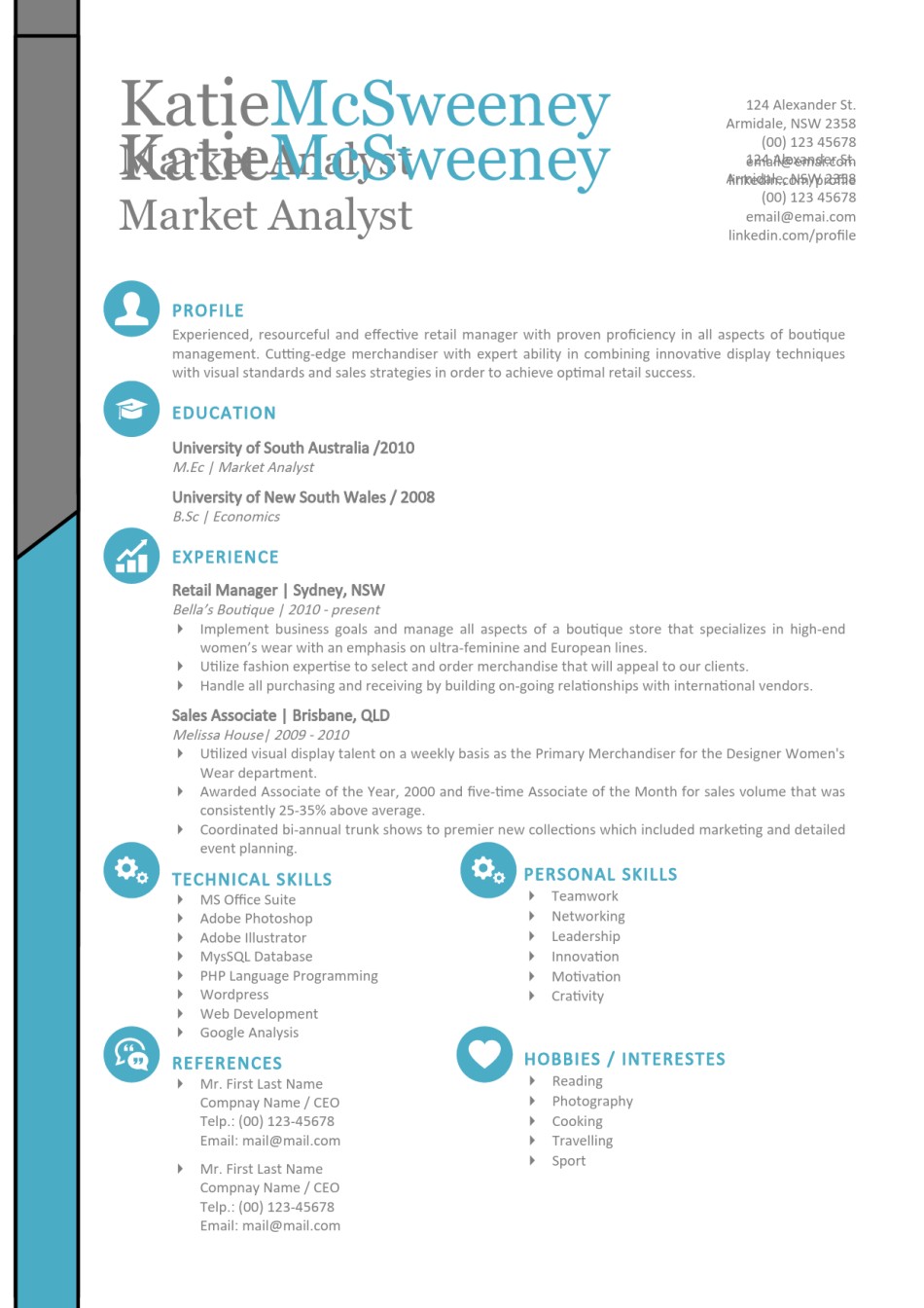 英文简历模板双页 (5).docx_第2页