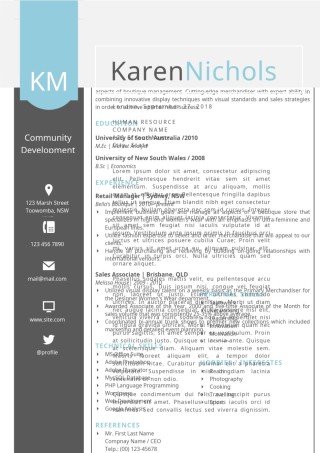 英文简历模板双页 (11).docx