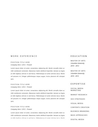 英文简历模板双页 (10).docx