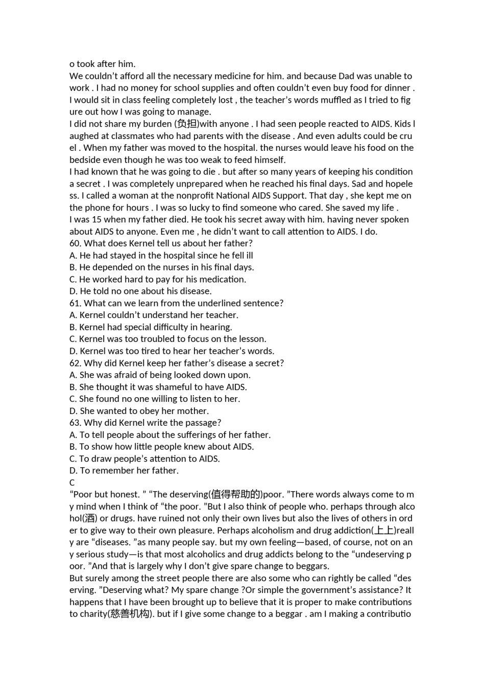 2006年高考英语试题(北京卷)3.doc.docx_第2页