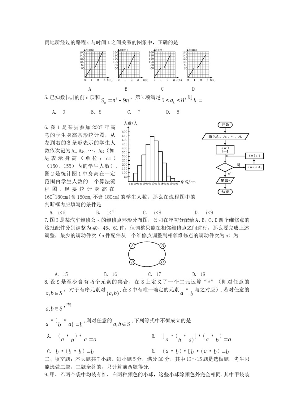 2007年广东高考理科数学真题及答案.doc_第2页
