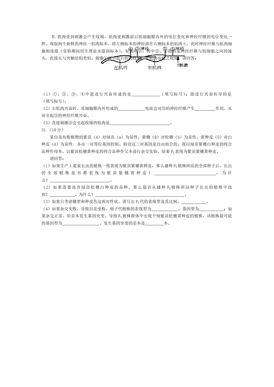 2008年浙江省高考生物（含解析版）.pdf_第2页